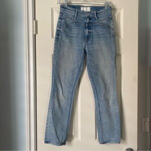 FLAWED Mother Superior The Dazzler Yoke Front Ankle Denim Jeans size 26